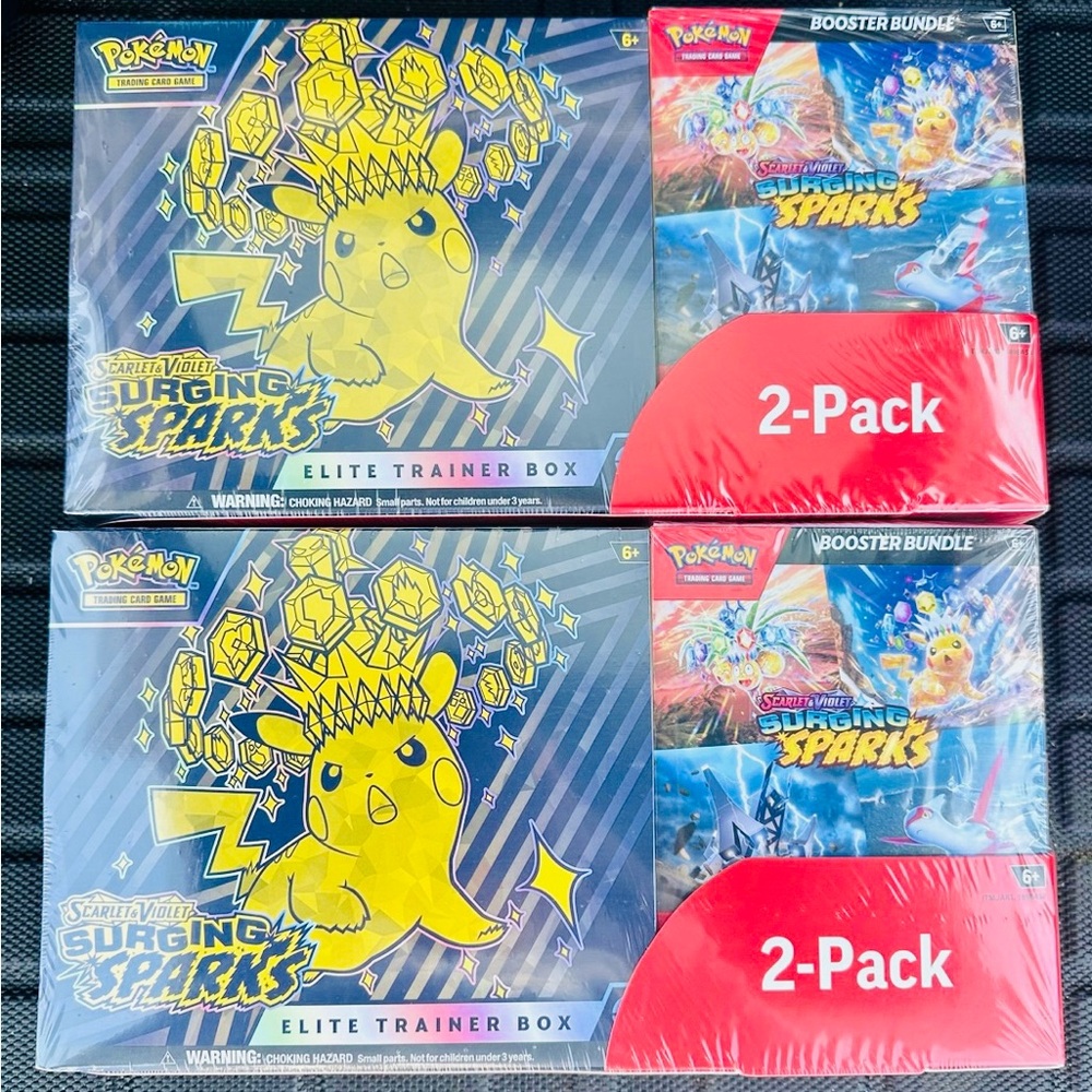 Pokemon Scarlet & Violet Elite Trainer Box 2-Pack - 2 Bundles